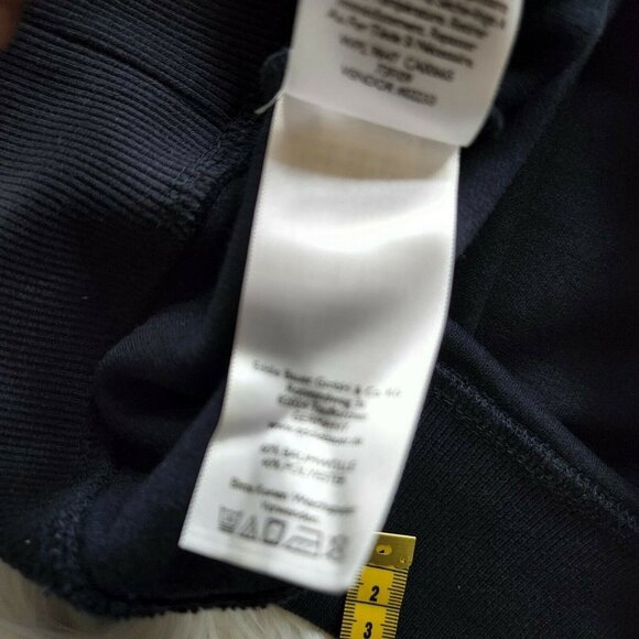 Eddie Bauer Men's‎ Tall L  Sweater Fleece Quarter Zip Pullover Blue - Picture 8 of 11